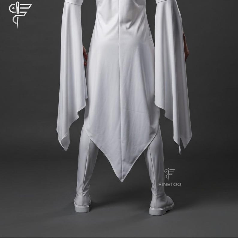 Genuine Leather Gothic Cape & Chaps: Dark Angel Costume image 6