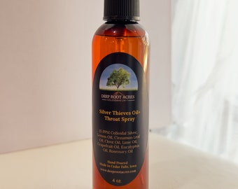 Silver Thieves Oil + Throat Spray