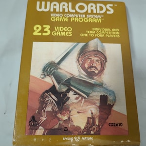 Atari 2600 Warlords 1981 game new