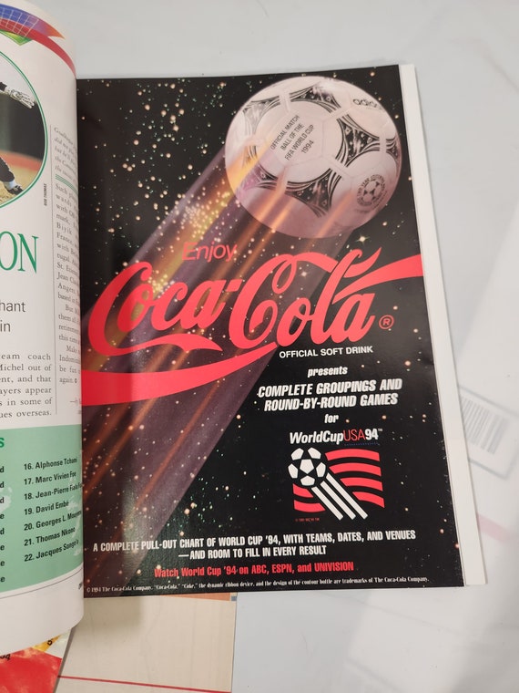 1994 World Cup Gameday Program, Ticket Stub Game 48, Vistor Guide