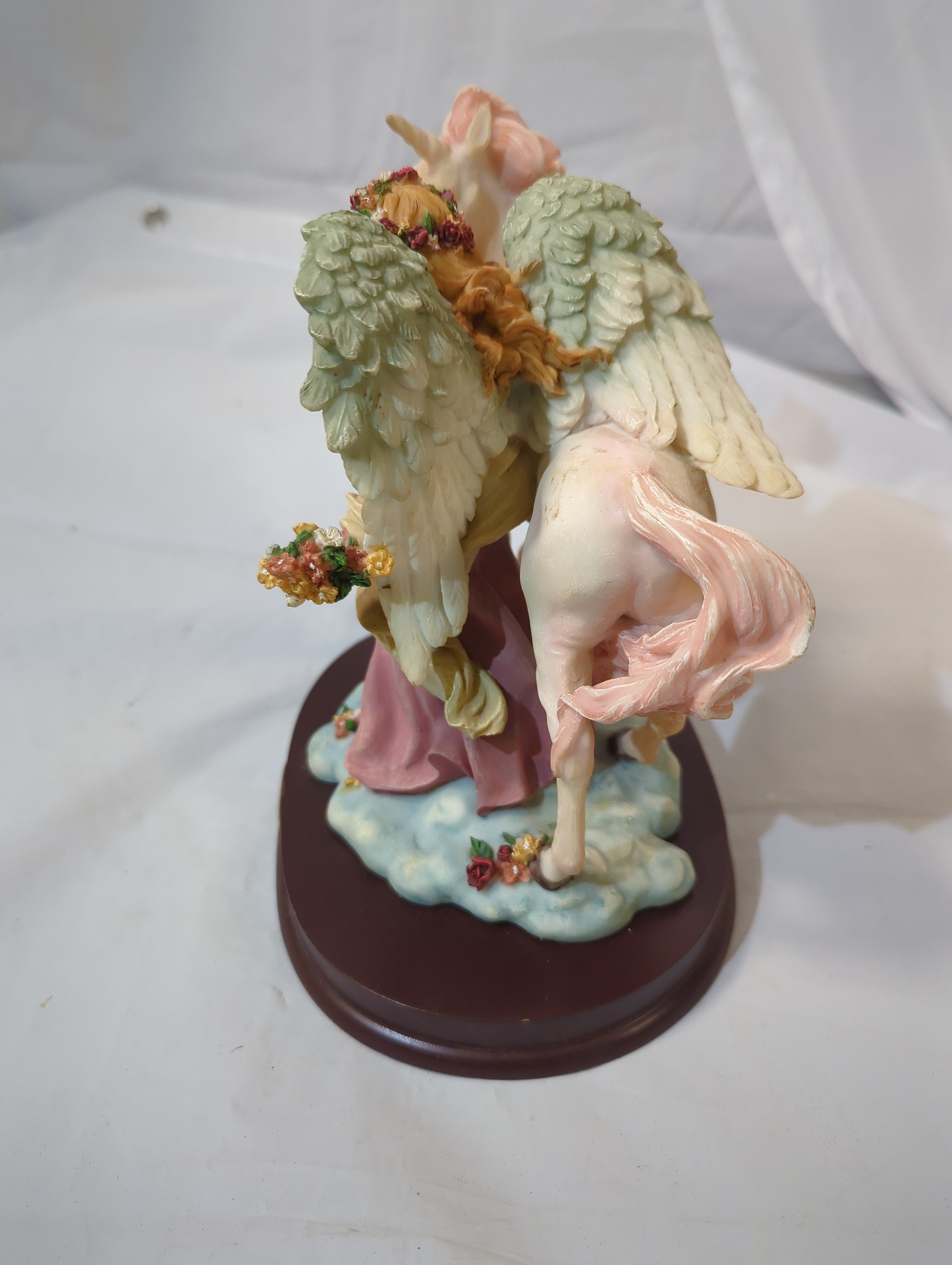 Montefiori Collection Angele Unicorn Figurine Fine Porcelain Rare