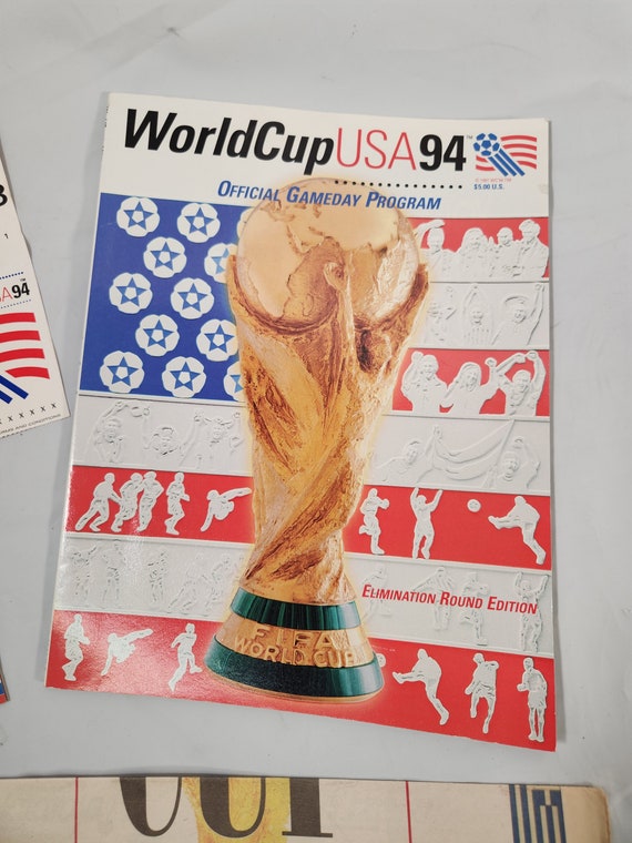 1994 World Cup Gameday Program, Ticket Stub Game 48, Vistor Guide