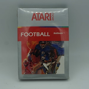 ATARI 2600 Real Sports Football In FACTORY Sealed box