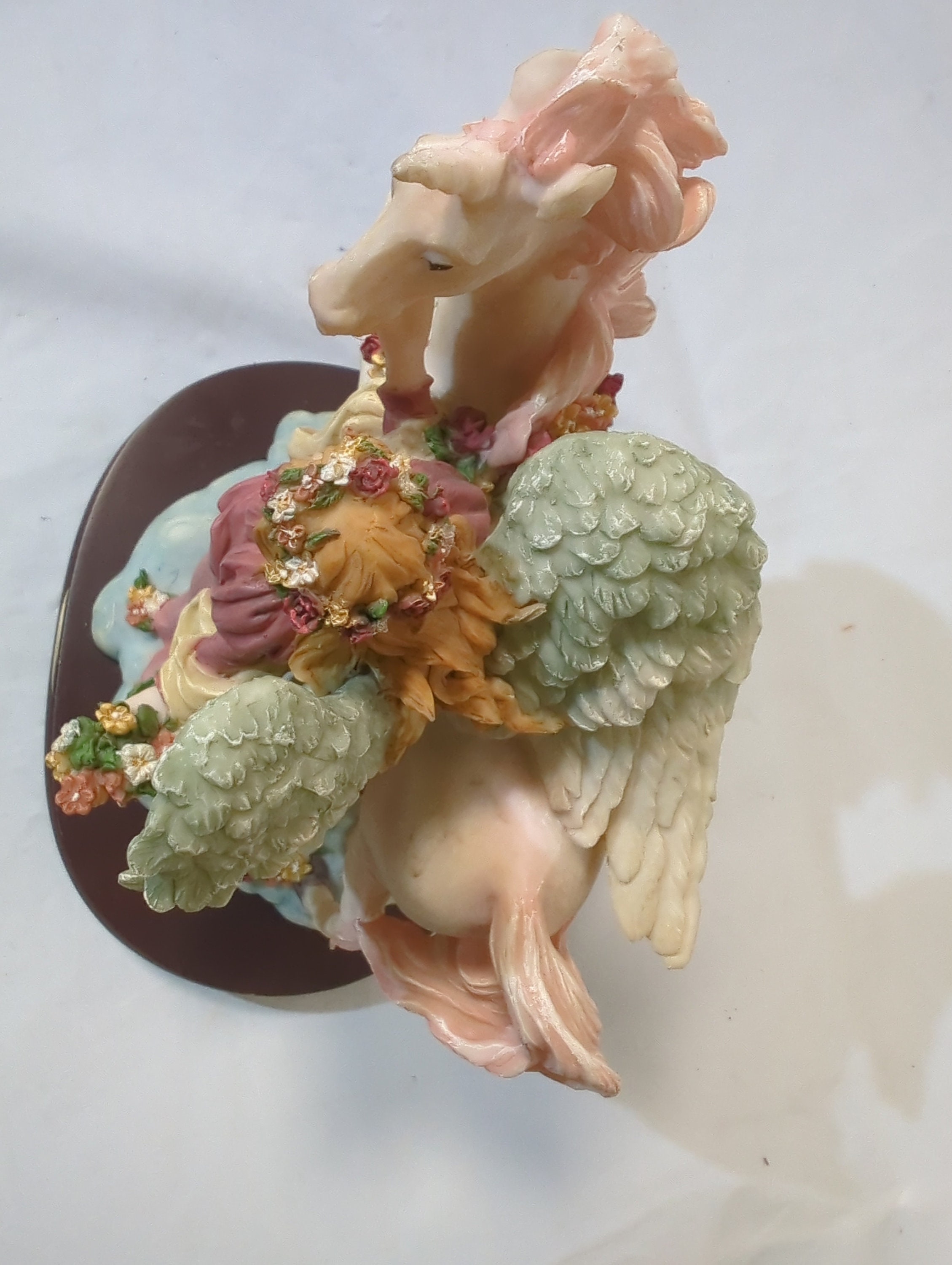 Montefiori Collection Angele Unicorn Figurine Fine Porcelain Rare