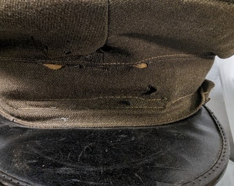 vintage 1920s 1930s U.S Army hat