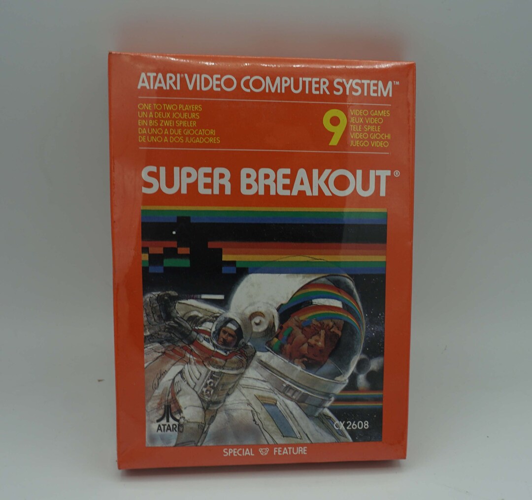 Super Breakout Atari 2600 Factory Sealed 1981 - Etsy