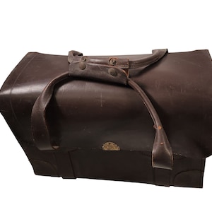 Rexbilt leather Goods US Military type VIII leather pilot brief case