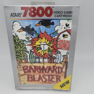 Atari 7800 Barnyard Blaster game 1988 new