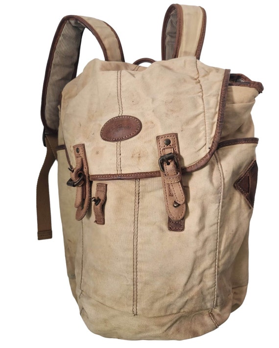 Waxed Canvas Travel Backpack at L.L. Bean