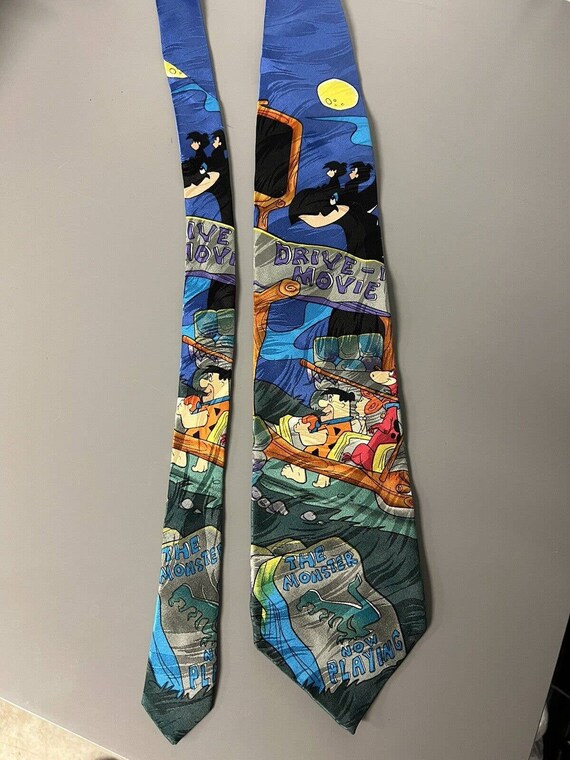 Fred flintstone neck tie Gem