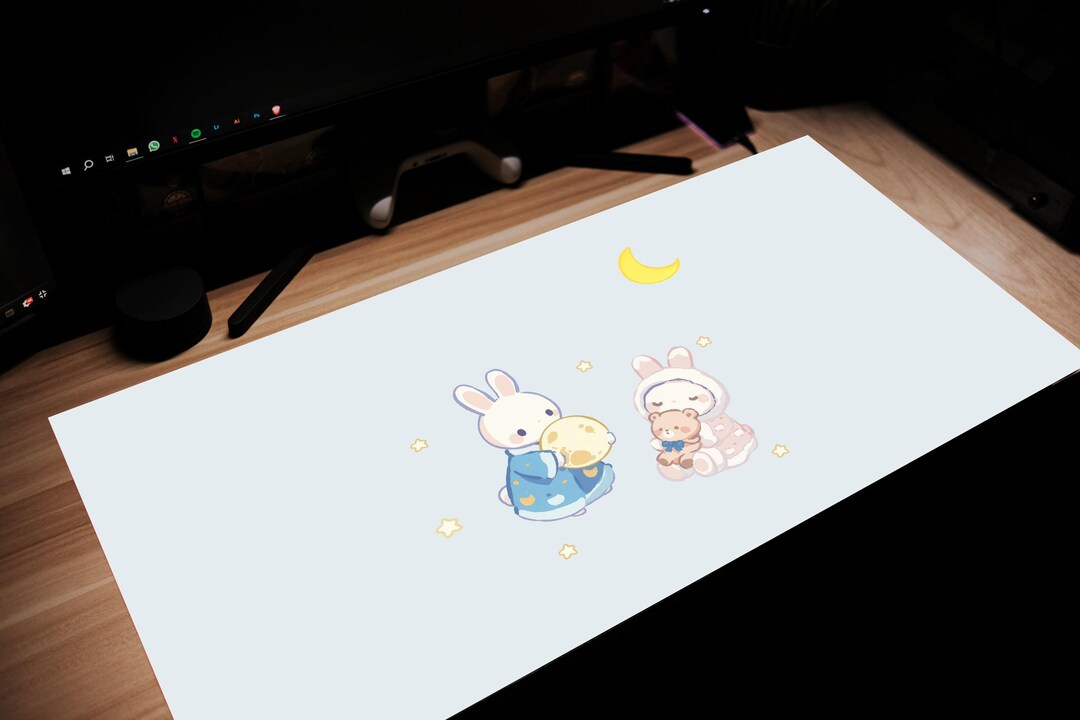 Cute Rabbit & Baby Rabbit - Mouse Pad, Cool Mouse Pad, Desk Mat, Cool ...