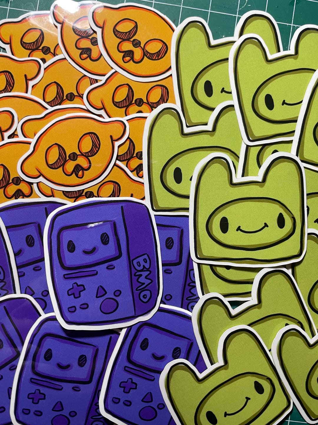 Ourtime Sticker Adventure Time Stickers | Gloss, Vinyl, Waterproof - Etsy