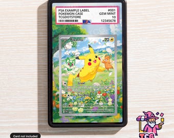 Pikachu 088 - SV Promo | Pokémon Graded PSA/CGC Case Artwork Display