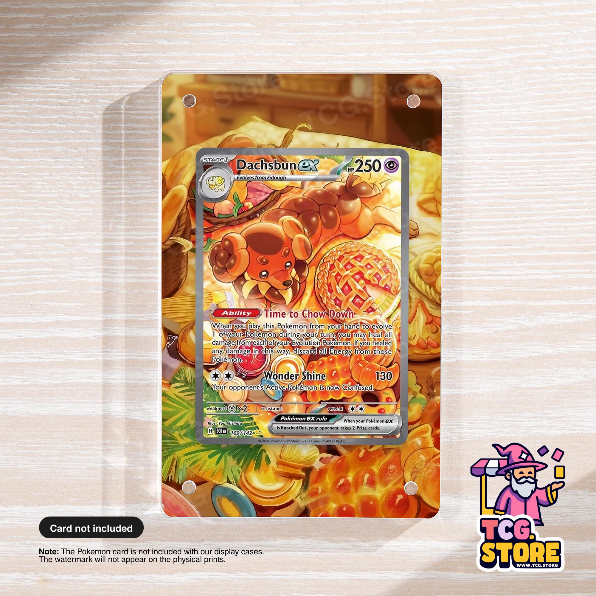 169 142 pokemon card Dachsbun ex 169/142 Dachsbun Ex 169/142 - Stellar
