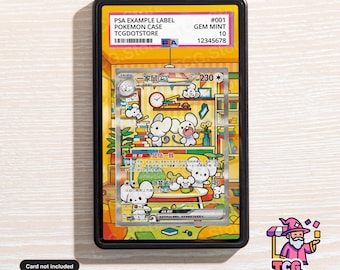 Maushold Ex 158 - Pokemon Chinesisch CSV4C | Pokémon Graded PSA/CGC Case Artwork Display