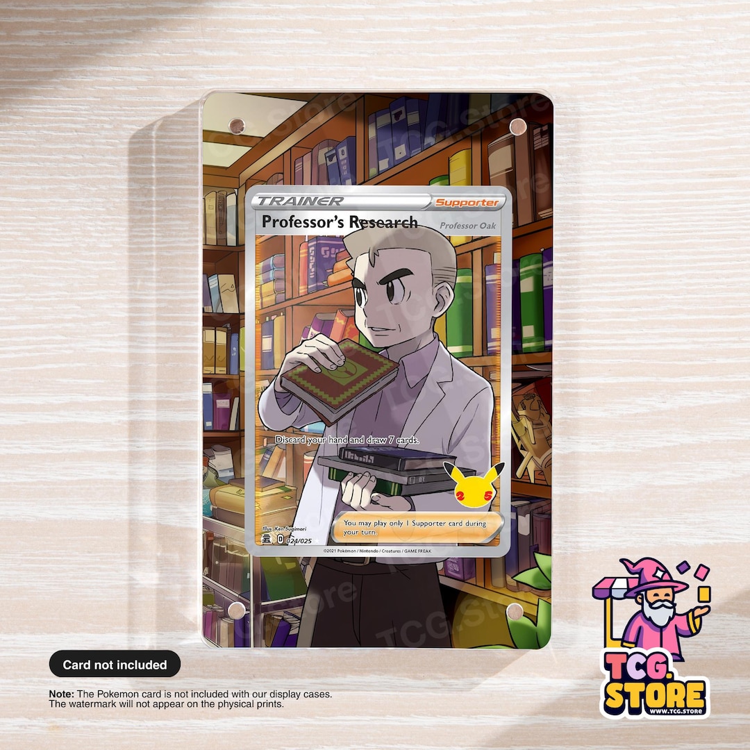 Professor's Research 024/025 FA - Professor Oak - Celebrations ...