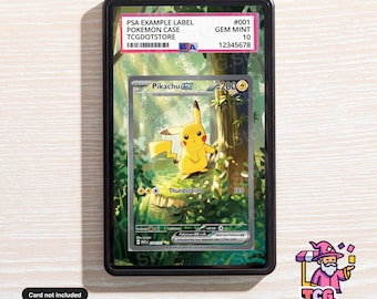 Pikachu Ex 276/217 - Aufgestiegene Helden | Pokémon Graded PSA/CGC Case Artwork Display