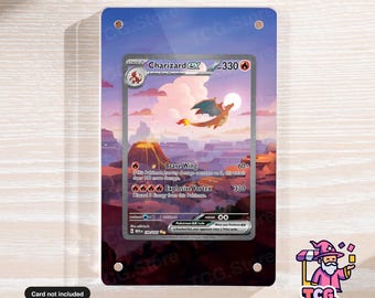 Charizard Ex 199 / 165 - Scarlet & Violet 151 | "Erweiterte ""Pokemon"" Kunst-Vitrine."
