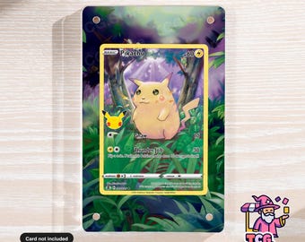 Pikachu Beauty Looking Back PSA Beckett TAG | Display Case