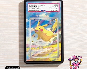 Pikachu 170/151 - Chinesisch 151 | Pokémon Graded PSA/CGC Case Artwork Display