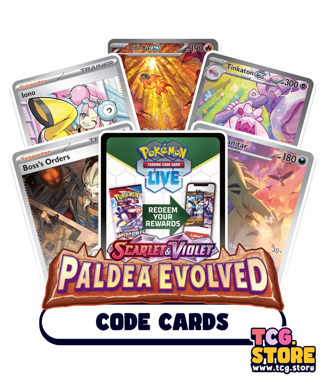 20x Codes Paldea Evolved Pokemon TCG Live Codes FAST Etsy