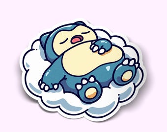 Snorlax Pokemon Sticker