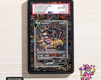 Giratina V 186/196 - Verschollene Herkunft | Pokémon Graded Case Artwork Display