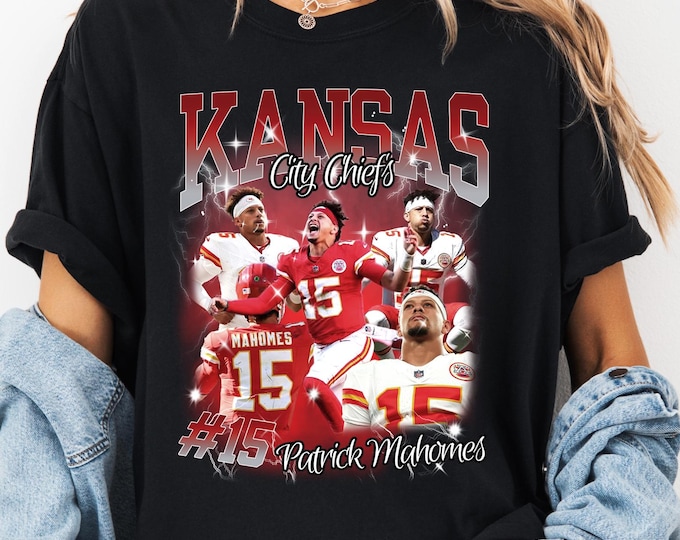 Custom Sport Football Comfort Colors Shirt Vintage 90's Tee Shirt Picture T-shirt Personalized with Your Photo Tee Sport Lover Bootleg Shirt