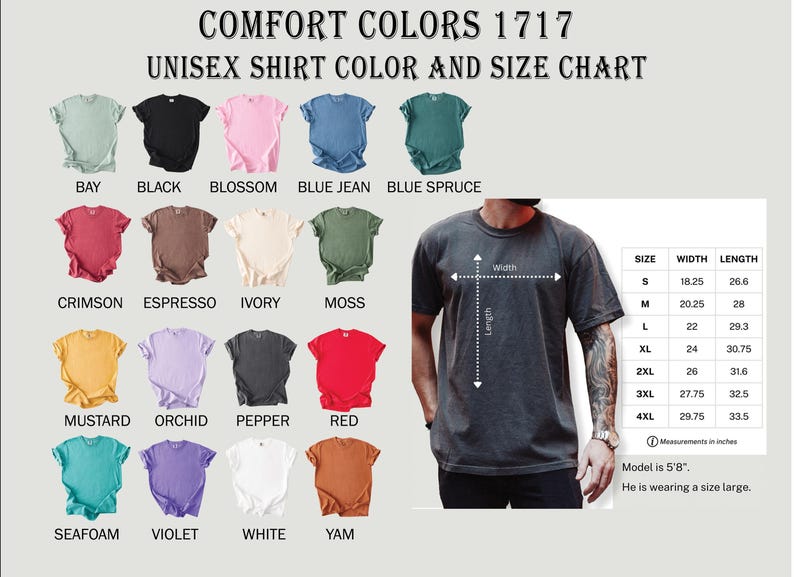 Comfort Colors® Custom Fiance and Fiancee Shirt, Personalized Engagement T-shirt, Future Mr. and Mrs., Engagement Gift, Gift for Fiancee Bild 10