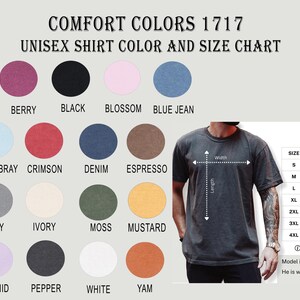 Comfort Colors® Custom Bride Bridesmaid Shirt, Briedsmaid Proposal Gift, Bridal Party T-shirt, Bach Party Shirt, Personalized Bride Tshirt image 8