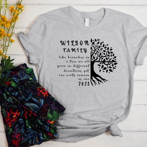 Custom Family Matching Shirt, Family Name Matching Sweatshirt, Personalized Family Reunion Shirt, Family Love Tee, Family Together Shirt image 6