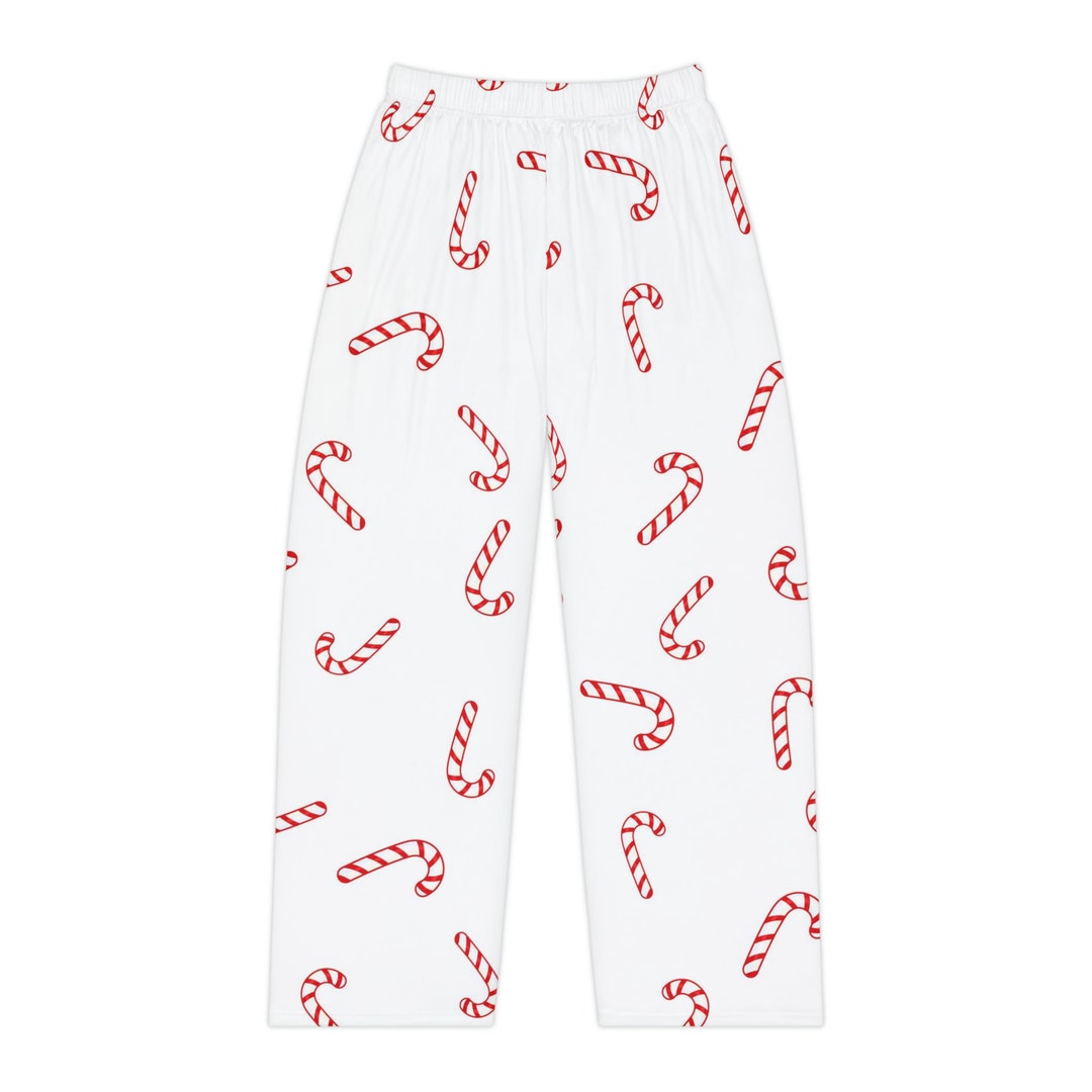 Christmas Pajamas Candy Cane Pants Matching Family Pajama - Etsy