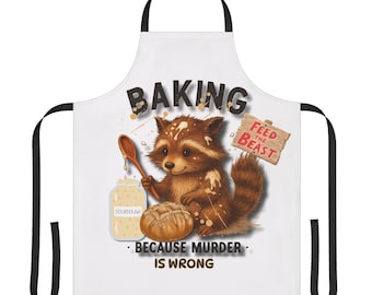 Sourdough Baking Apron: Stain-Free Polyester Canvas Kitchen Gift