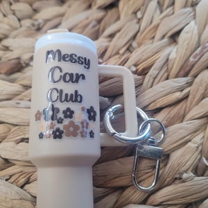 Mini tumbler Inspired Chapstick Holder | Birthday Gifts | Money Keeper|  Tumbler Keychain | Purse Charm| Bogg Bag Charm| Tumbler Charm