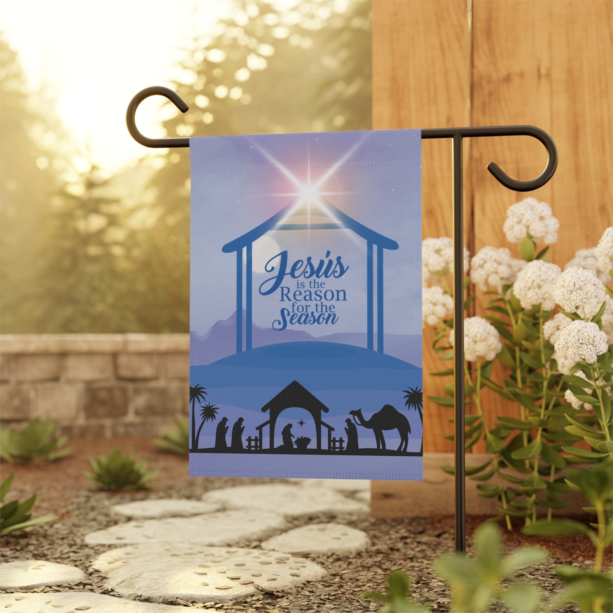 Discover Jesus is The Reason for the Season Christmas Christian Garden