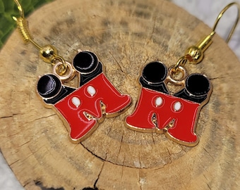 Mouse Inspired Earrings: Theme Park Fan Jewelry