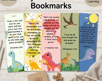 Boys Bible Verse Bookmarks | Scripture, Christian (Printable)