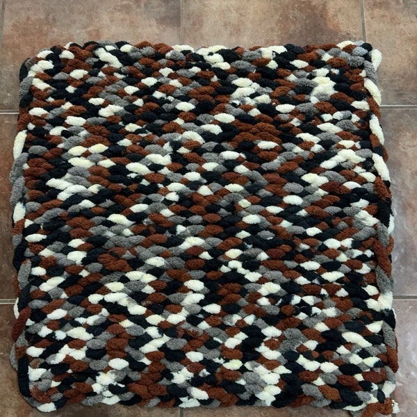 Chunky Knit Baby Blanket