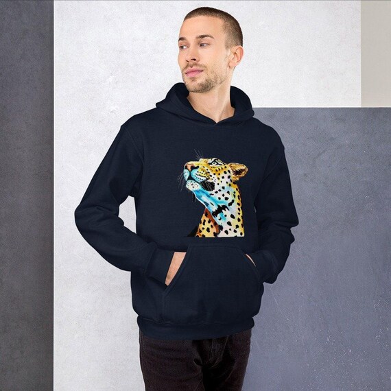 Leopard Custom Unique Art Water Color Print Unise… - image 3