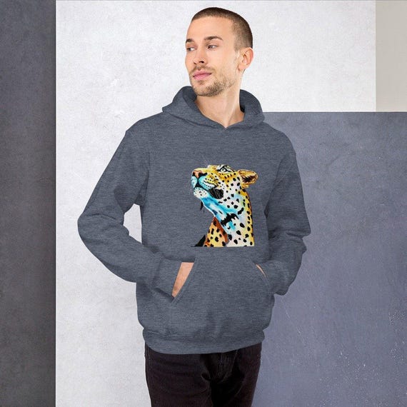Leopard Custom Unique Art Water Color Print Unise… - image 7