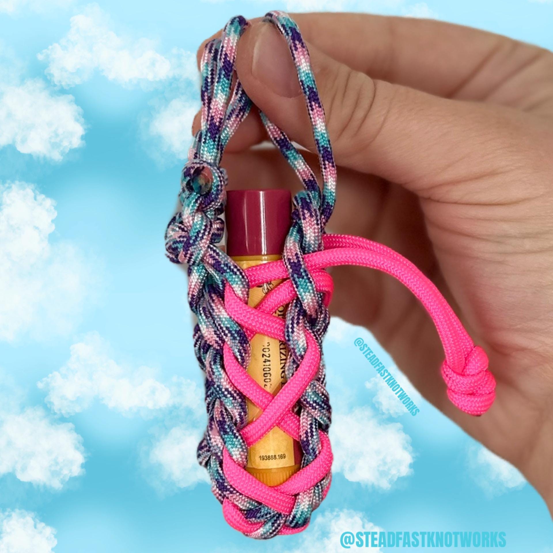 Chap Stick Holder, Custom Paracord Lip Gloss Holder - Etsy
