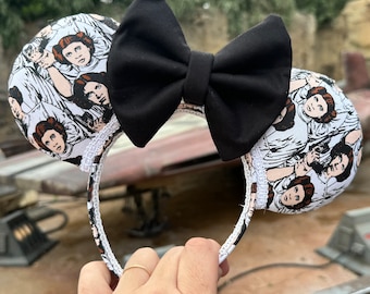 Princess Leia Ears, Star Wars Ears, Disney Ears, Minnie Ears