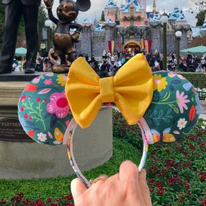 Flower and Garden Ears, Minnie Ears, Disney Ears, Spring Ears, Epcot Ears