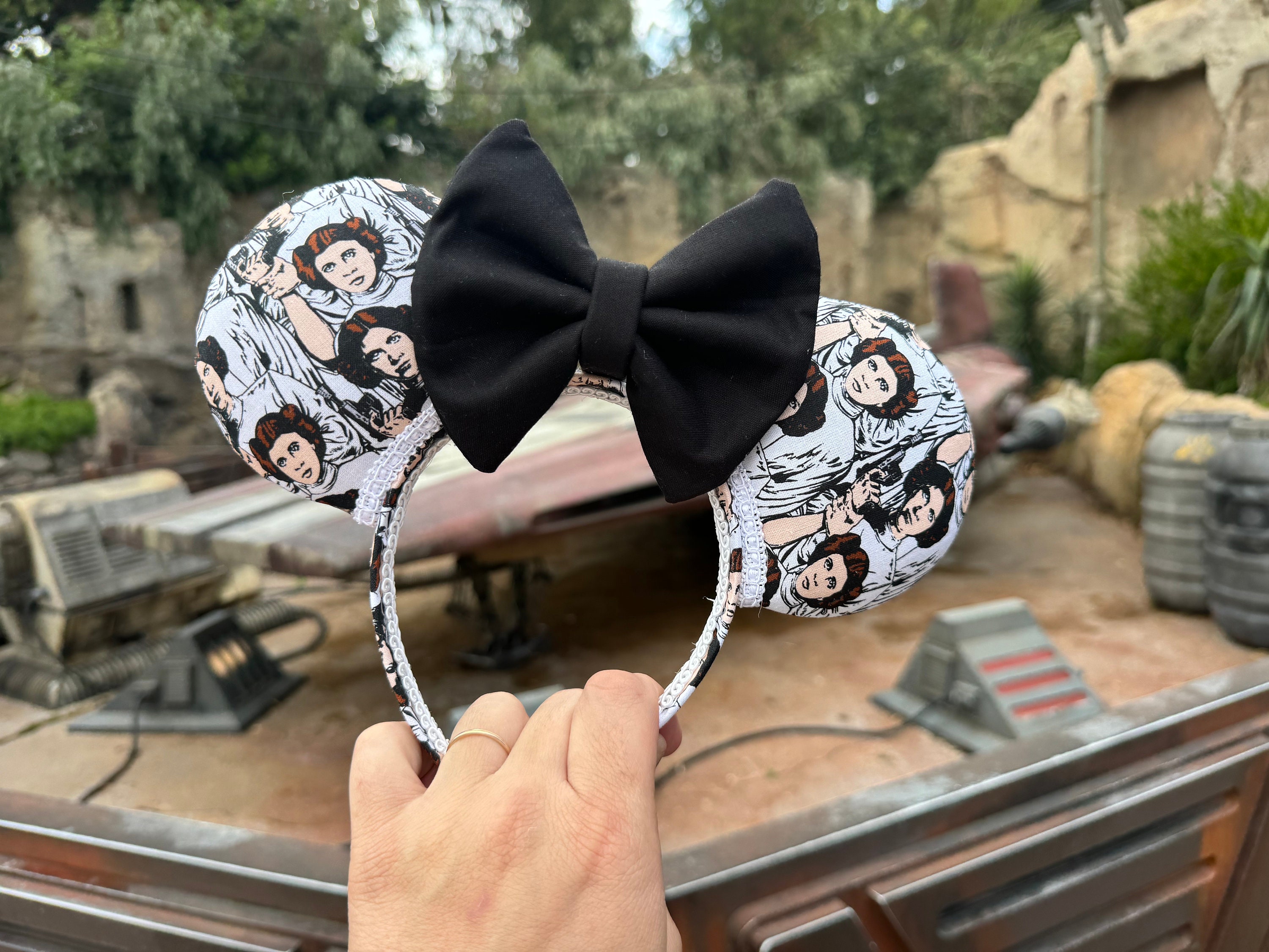 Disney Parks RARE Princess Leia Designer Collection Star Wars Mini Mouse Ears It main image 2