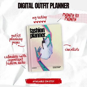 2025 Ultimate Fashion Planner - Digital Weekly Outfit Organizer Template - Print-at-Home Daily Style Scheduler