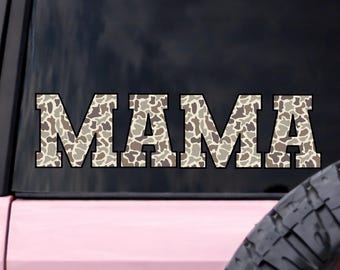 Custom Camo Name Decal, Personalized Vinyl Letters for Coolers, Trucks, Trailers & Windows, 3 Inch Decal, Hunting Gear Sticker, Per Letter