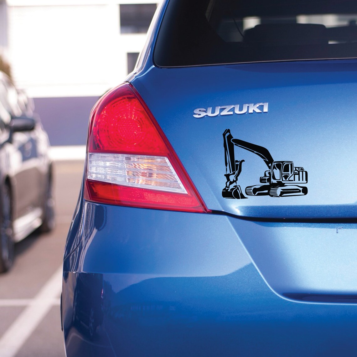Contractor Stickers Excavator Decal | Heavy Equipment Sticker | Construction Gear | Car ...
