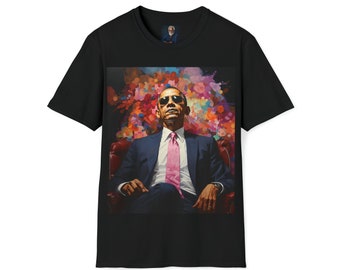 T-shirt doux « Barack Obama » d'American Heroes