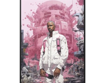 La toile de la galerie « Frank Ocean Futuristic » - Des oeuvres d'art pour tous les fans de Frank Ocean !