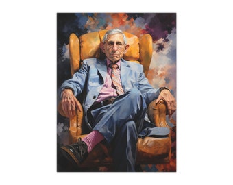 Célébrer un héritage: Dr Anthony Fauci - American Hero Modern Art Print